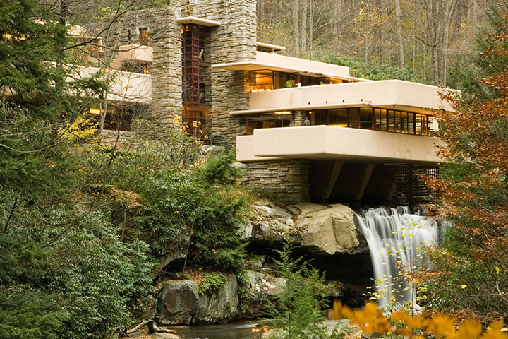 Fallingwater (Kaufmann Evi), Pennsylvania, ABD